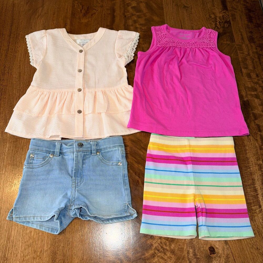 Girls 4T Clothing Bundle 4pc Koala Kids, Epic Threads